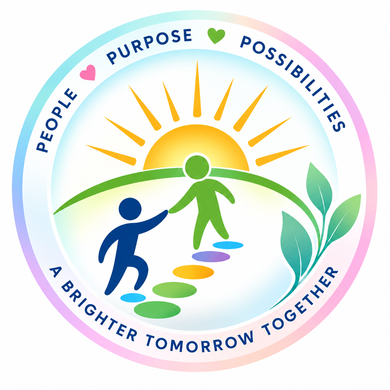 Child and carer in a warm supportive moment